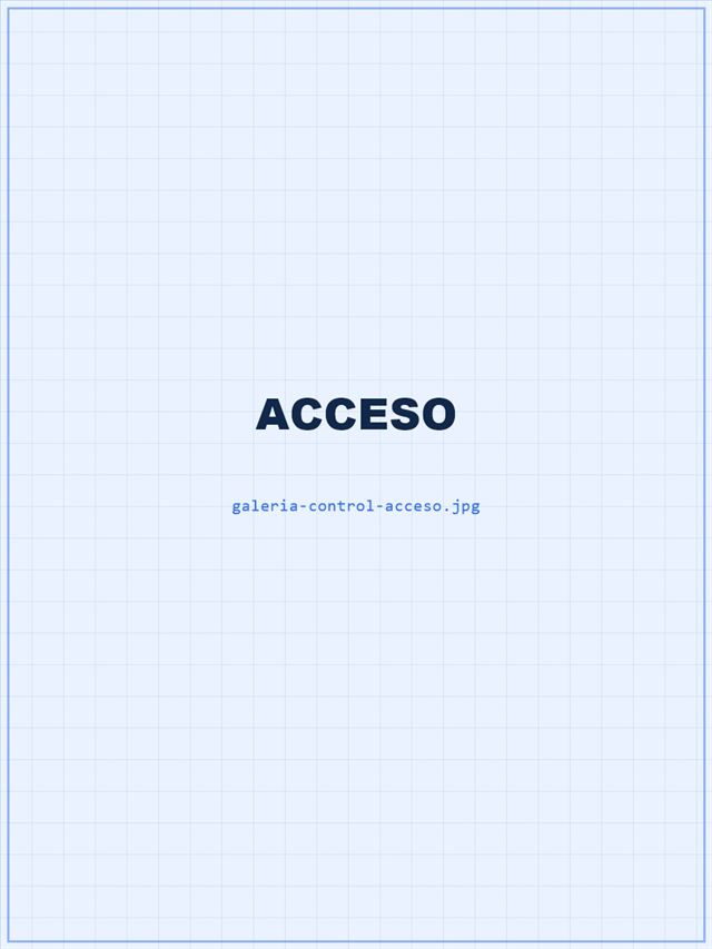 Instalación de control de acceso